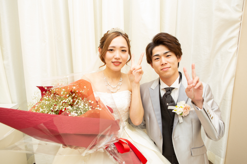 支度部屋でのワンシーン☆