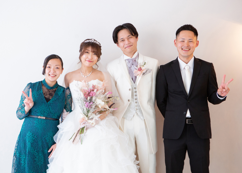 弟夫婦からブーケのプレゼント♡