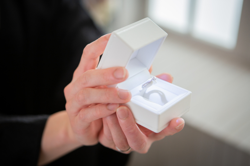 プロポーズ風ショット♡