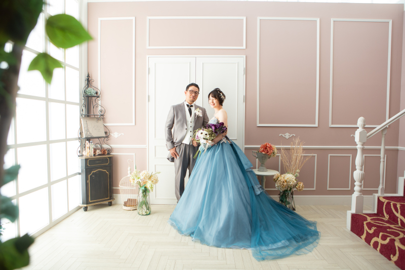 カラードレスへチェンジ♪