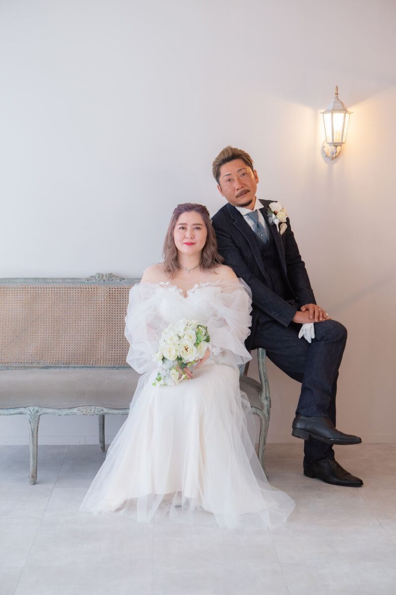 オーダーの持込みドレスにて