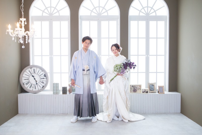 和装にチェンジ