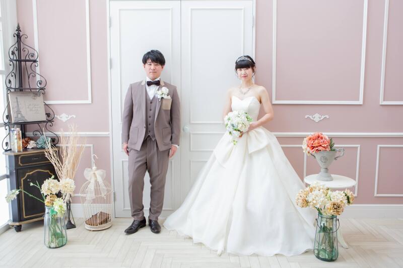 1着目ウェディングドレス