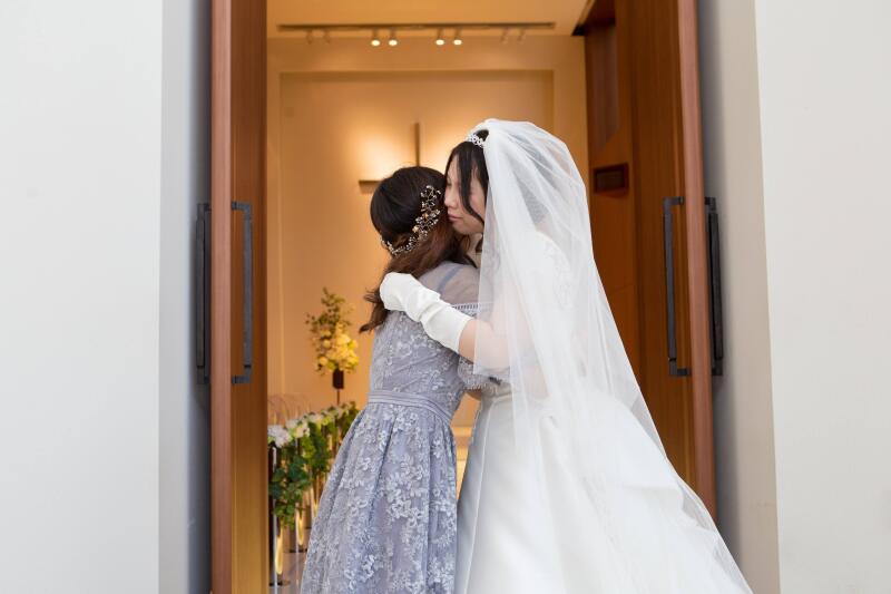 ご友人様とハグ