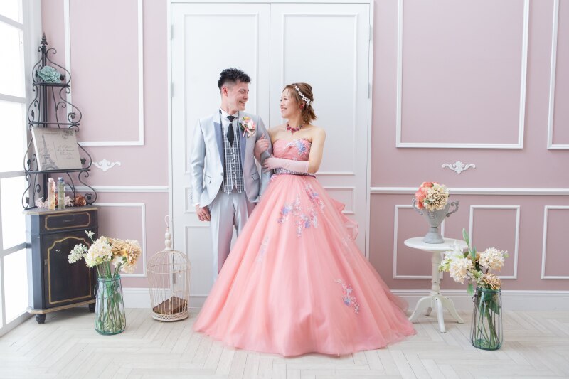 2着目 ピンクドレス