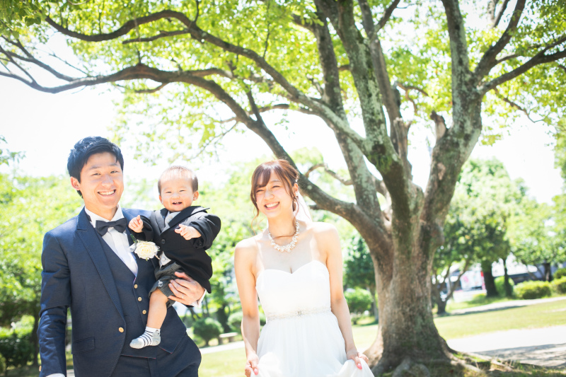 お子様と3ショット♡