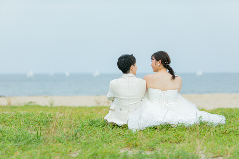 座りショット♡