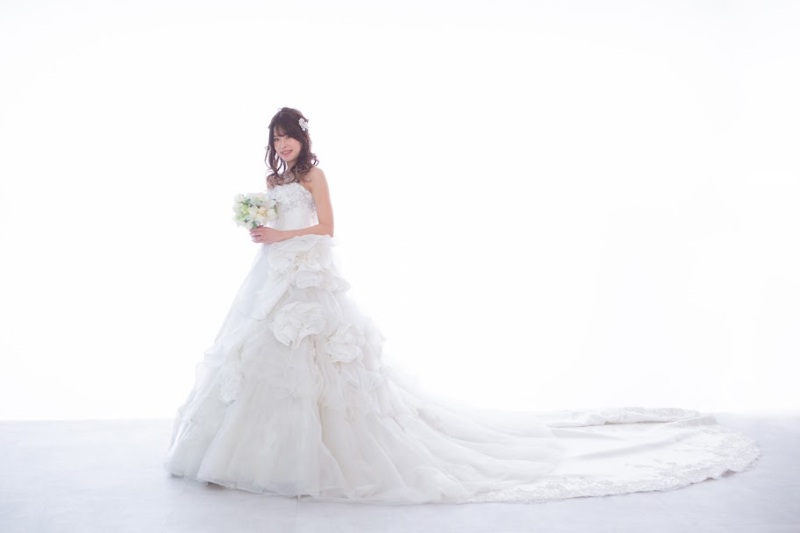 新婦様のソロショット