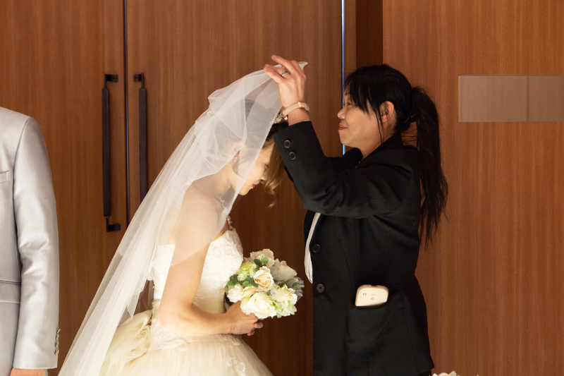 お母様より最後のお支度!