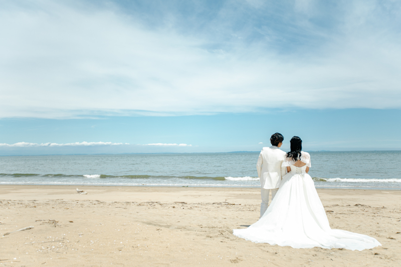 後ろ姿ショット