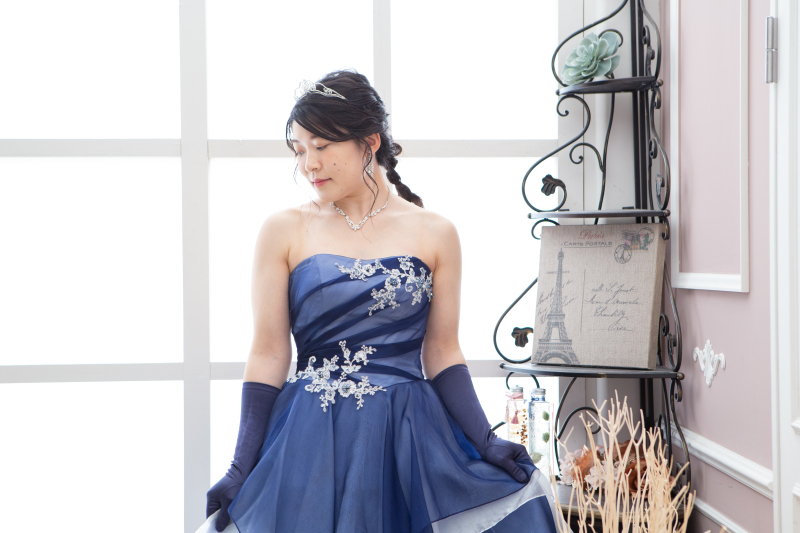 カラードレスソロ♡