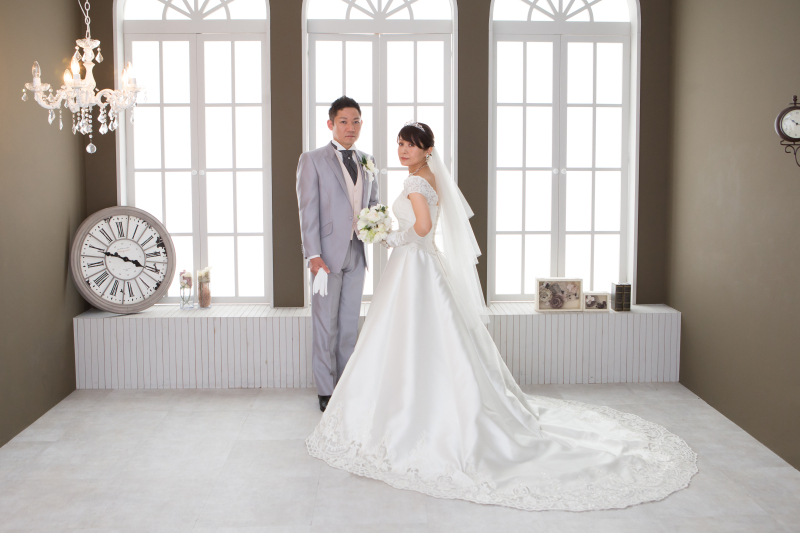 後ろ姿もしっかりと♡