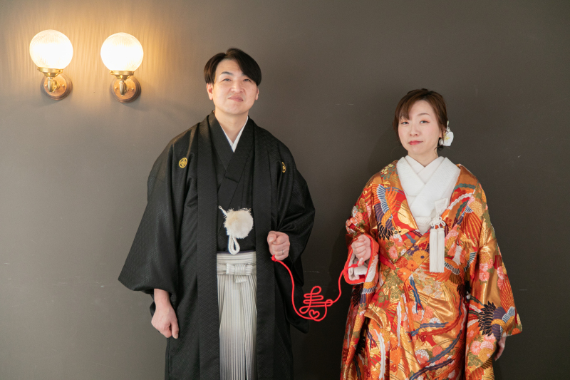 お2人を繋ぐ赤い糸