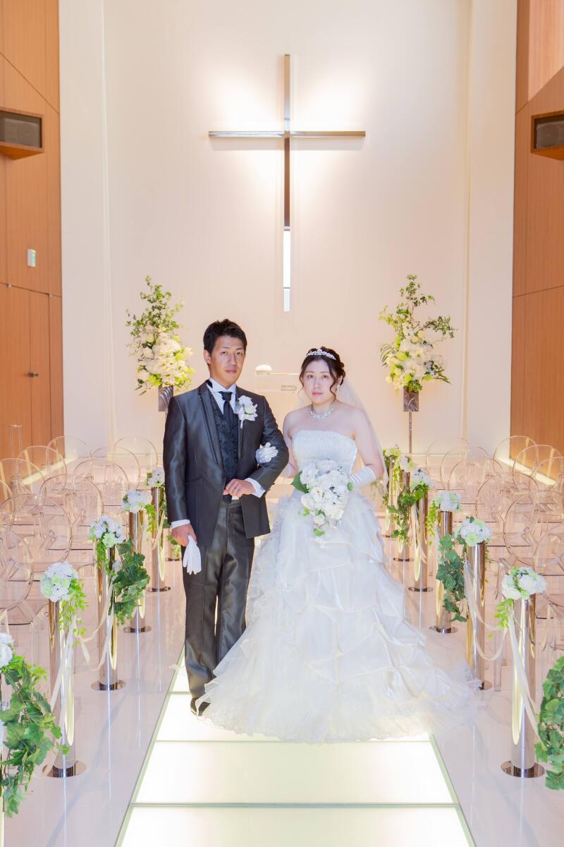 挙式の流れ撮影後のポーズ撮影