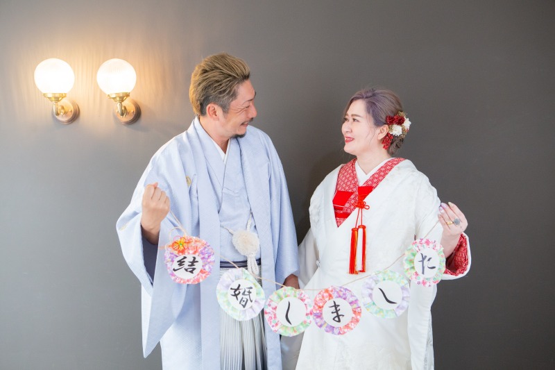 和装にチェンジ