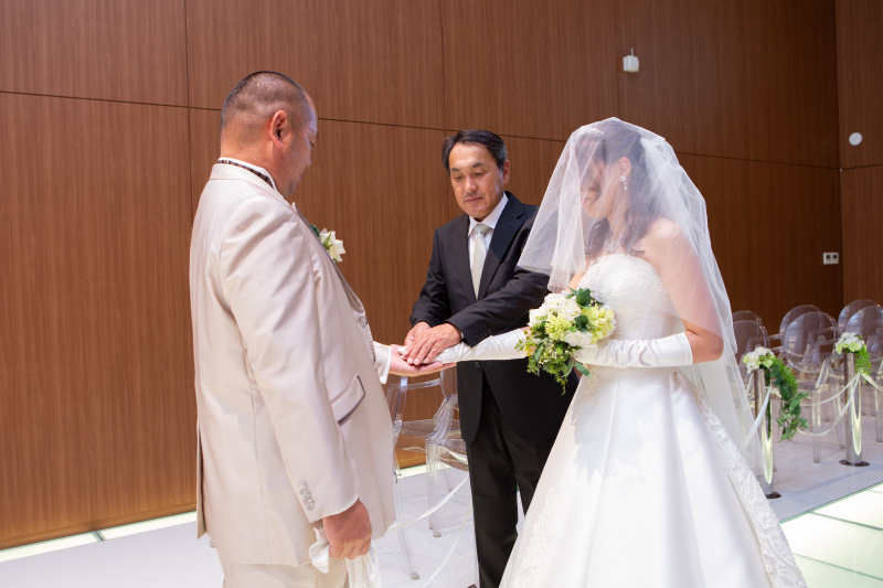 お父様から新郎様へ♪