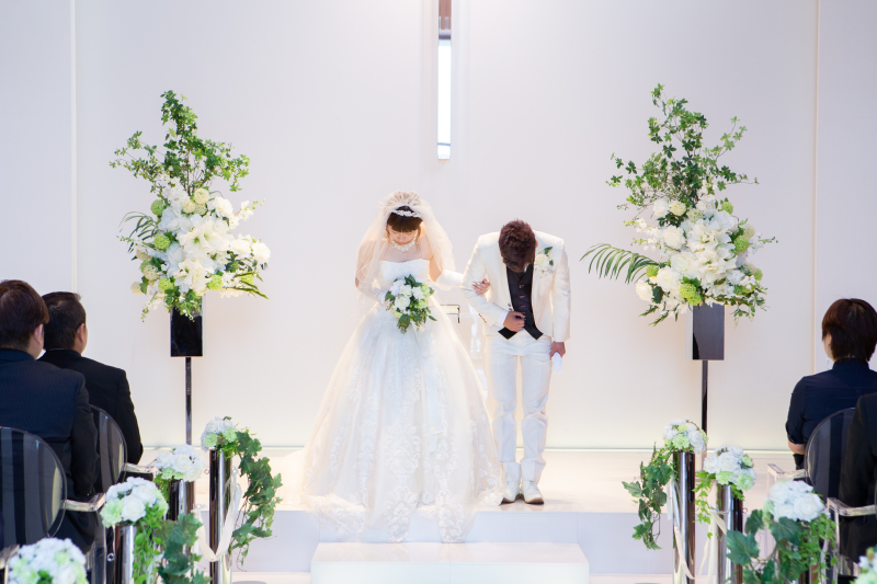 フォト婚撮影風景をご家族様にもご見学いただけます