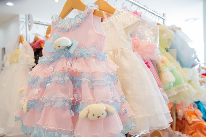 女の子用の可愛い衣装