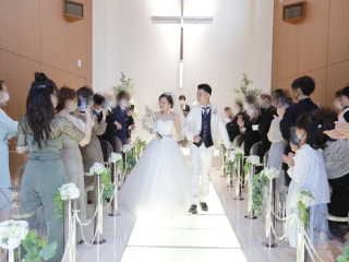 チャペルにてキリスト教会式・人前式も行えます♡