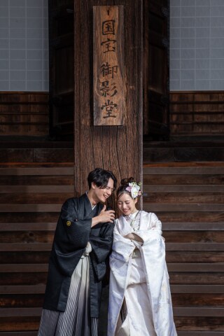 MaiBRIDE　津／ノードダモーレ　津_【国宝】高田本山専修寺ロケーションフォト&times;和装