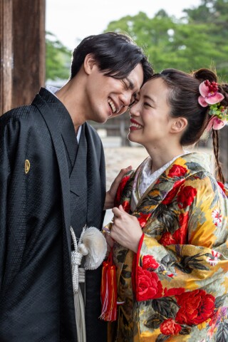 MaiBRIDE　津／ノードダモーレ　津_【国宝】高田本山専修寺ロケーションフォト&times;和装