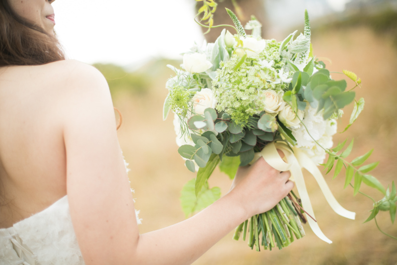 撮影なら生花のブーケもお持込OK♡注文も受付可
