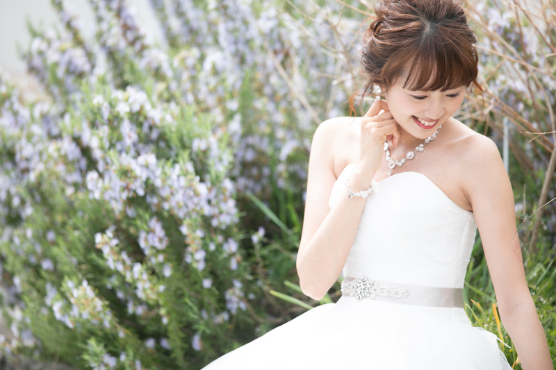 花嫁ソロショット♡
