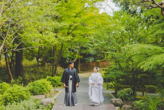 MaiBRIDE　津／ノードダモーレ　津_Location 2（六華苑　和装）