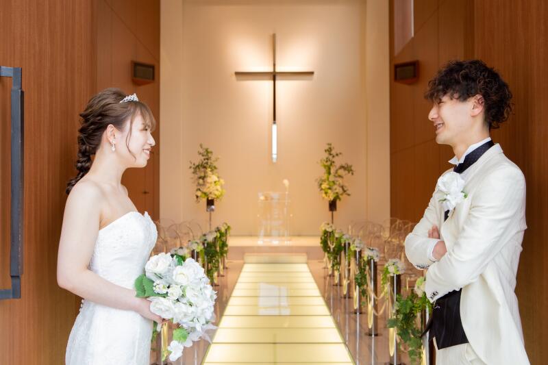 【フォト婚基本プラン】チャペルでの撮影が可能！