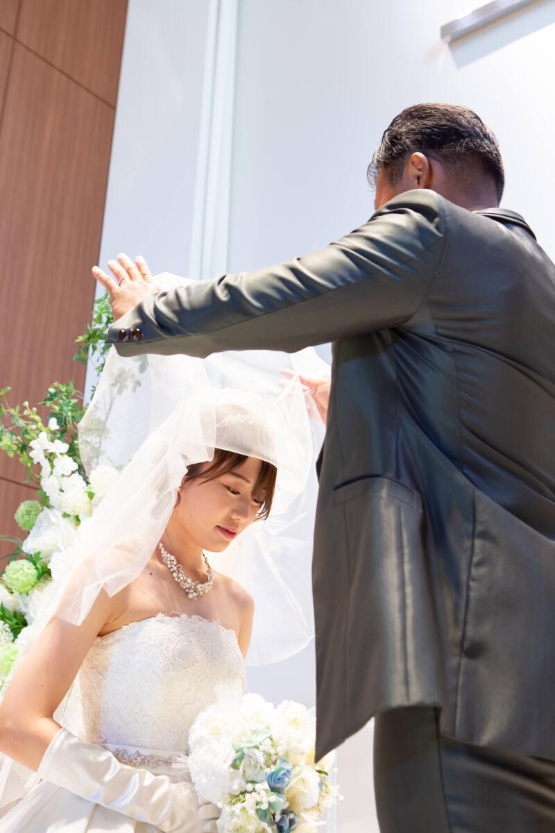 【フォト婚全データプラン】ご家族様と一緒に写真で結婚式♡人気のチャペル撮影。結婚式のように入場から退場まで撮影させて頂きます。