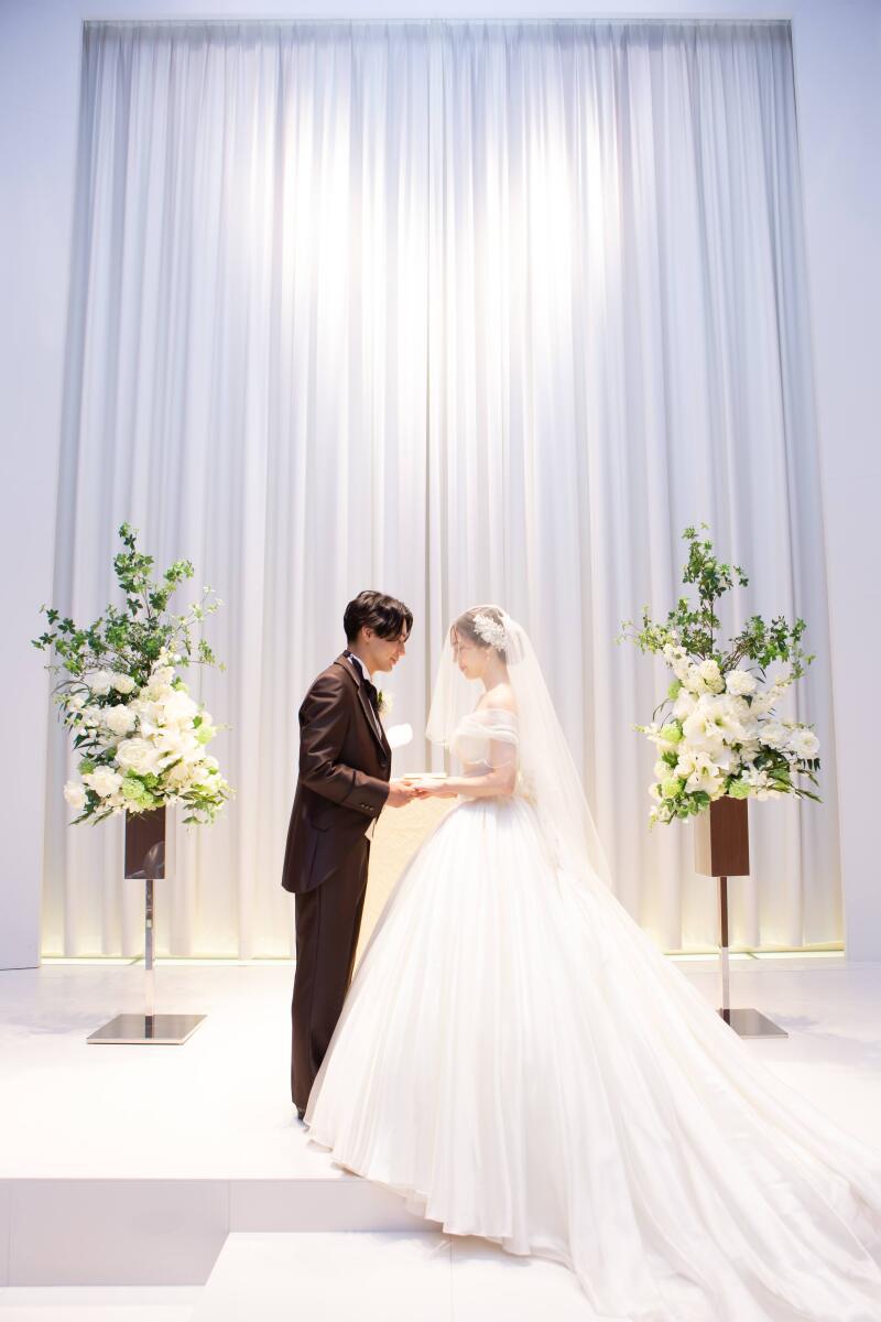 【会食付きフォト婚&reg;プラン】チャペル撮影の後お二人でも・ご家族様と一緒にも会食もできるプラン