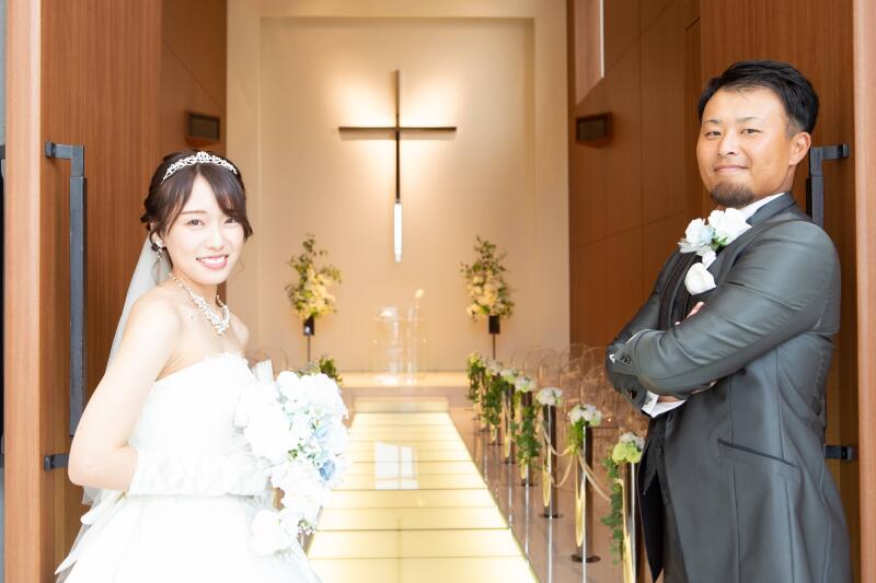 【フォト婚全データプラン】ご家族様と一緒に写真で結婚式♡人気のチャペル撮影。結婚式のように入場から退場まで撮影させて頂きます。
