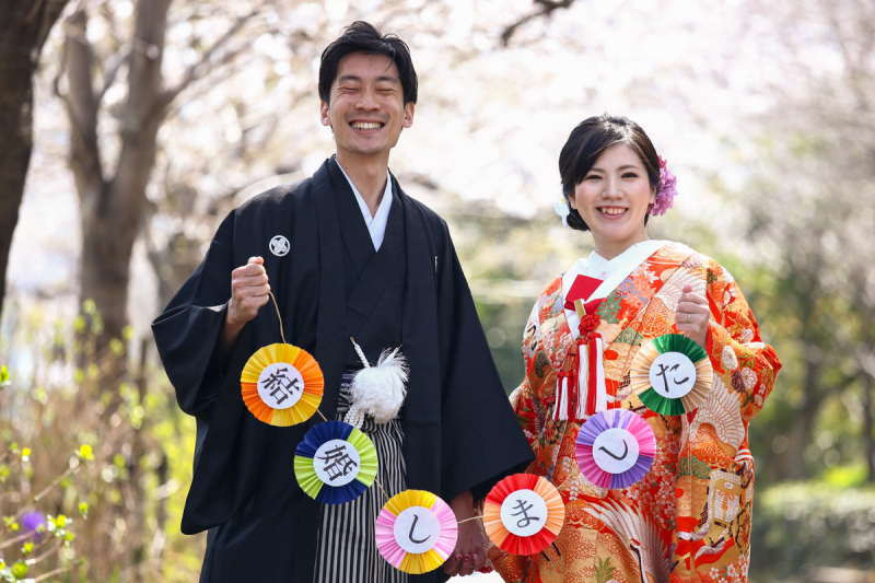 かわいい小物を使って♪