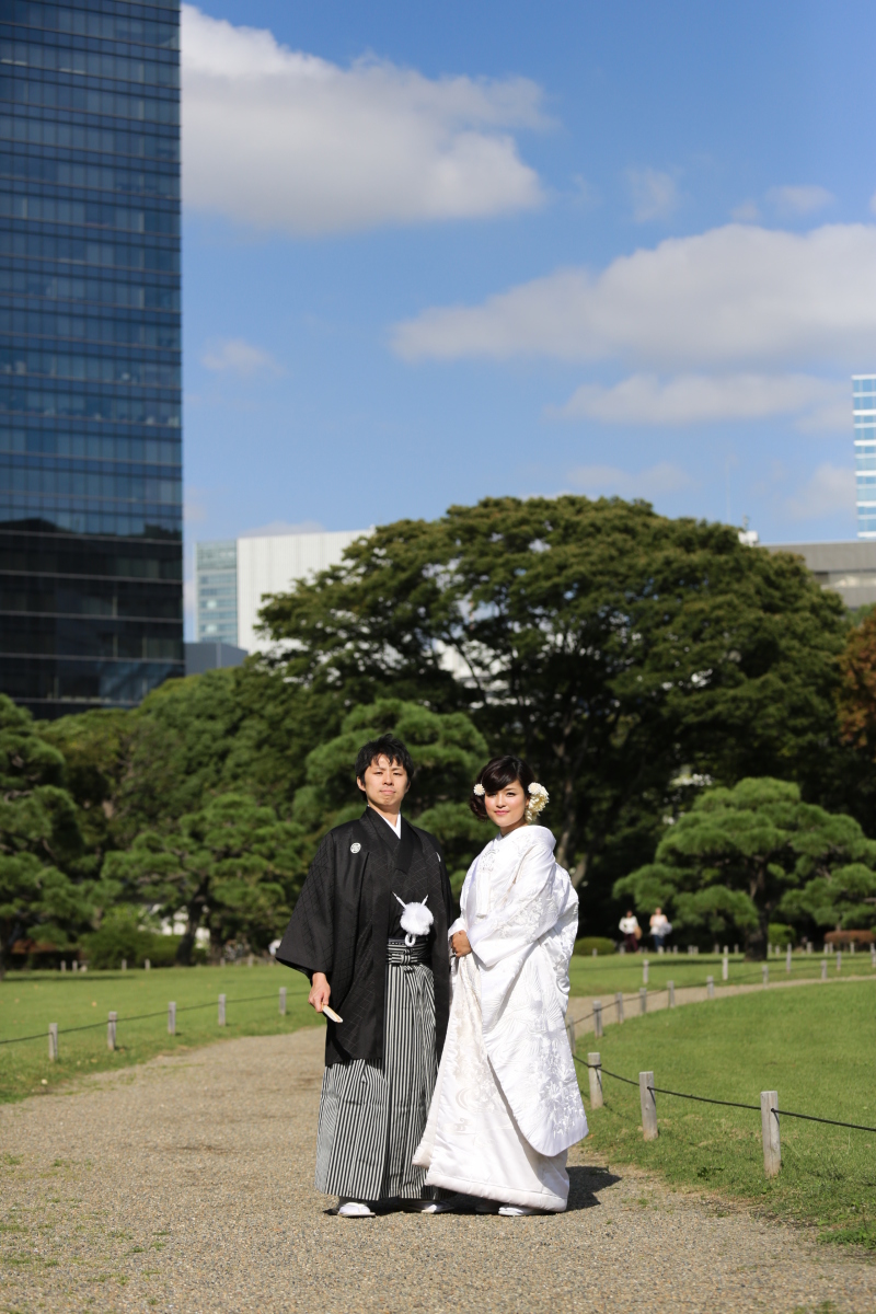 庭園に移動して