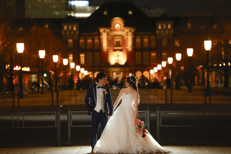 手つなぎショット