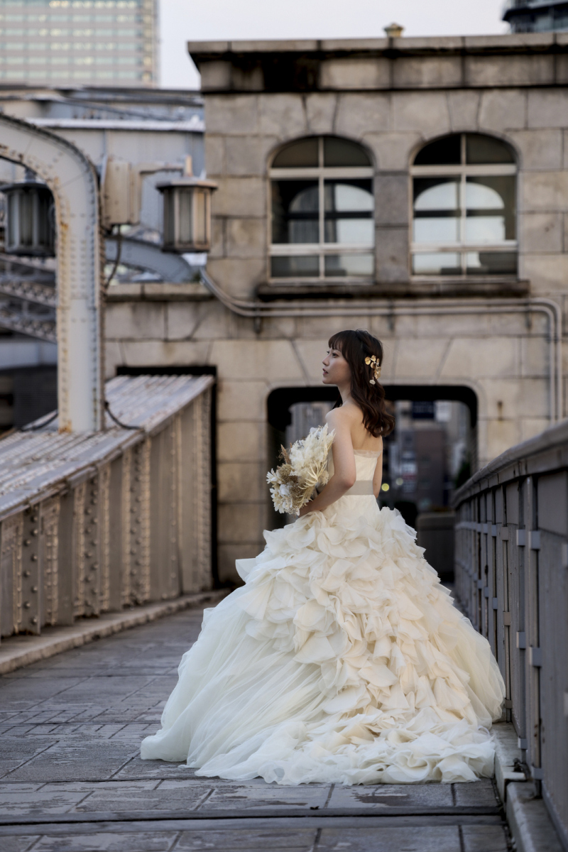 勝どきでのロケ