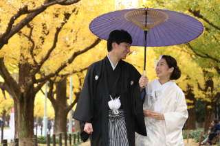 外苑いちょう並木 紅葉