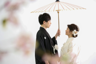 和装スタジオ洋装ロケ撮影