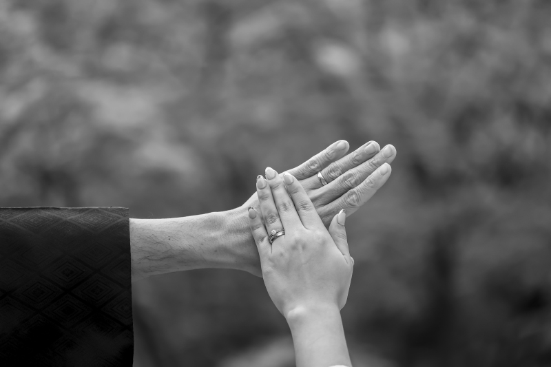 モノクロームで