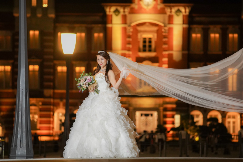 ベールと東京駅