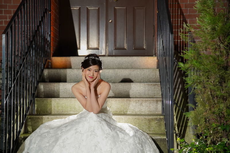 こちらも階段で