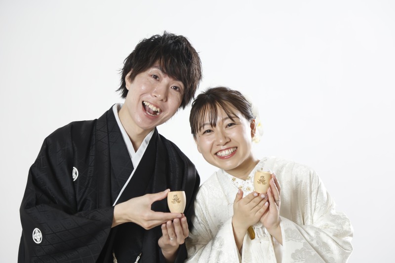 素顔がほどける記念写真