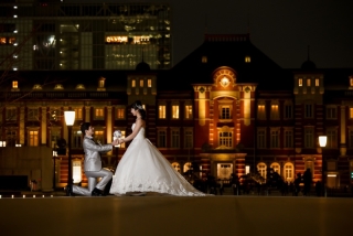 和装庭園×ナイトロケーション