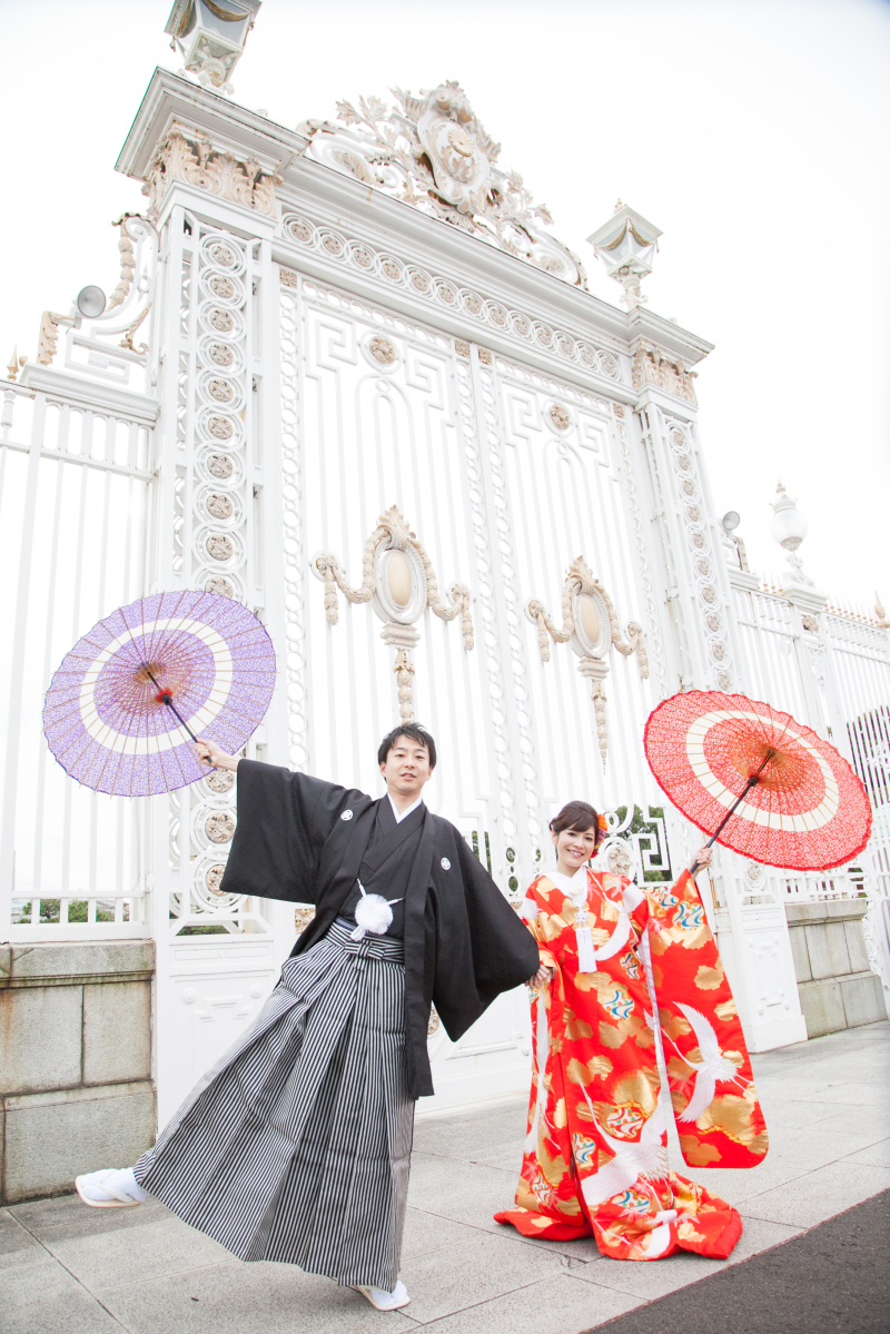 大きく広げて！