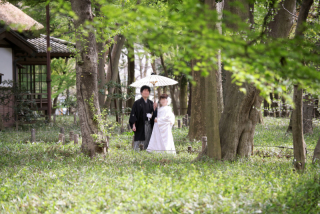 レトロな雰囲気の中で...