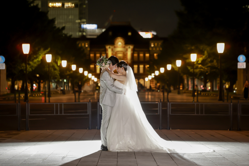 おでこコツン♪