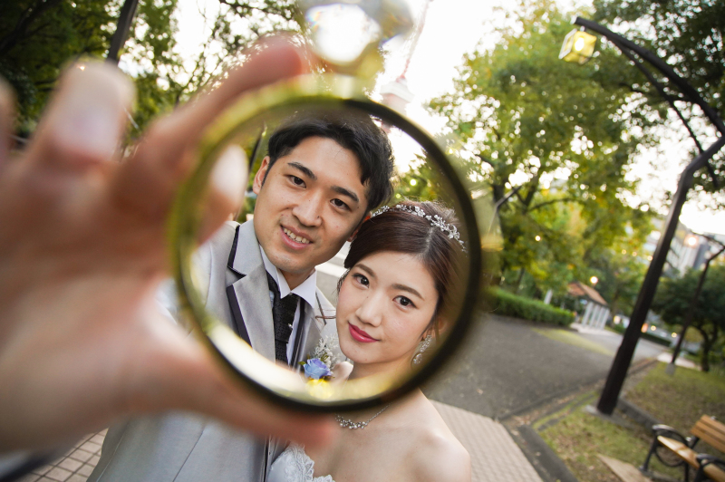 洋装ロケーション撮影です