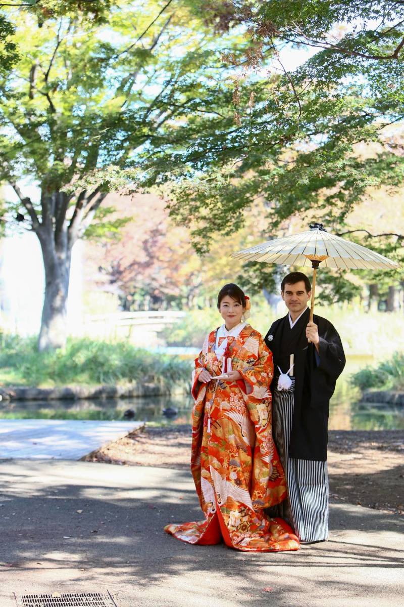 定番のポーズから