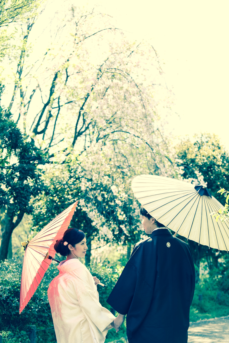 素敵な後姿も...