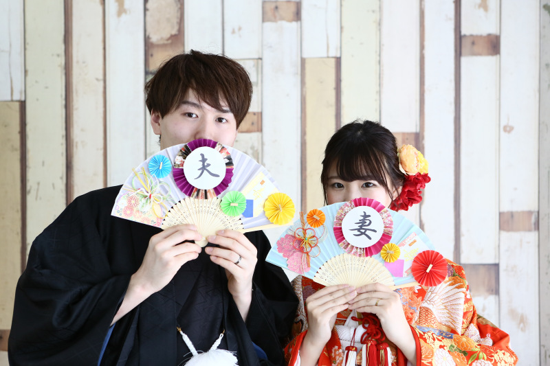 かわいい小物を使って